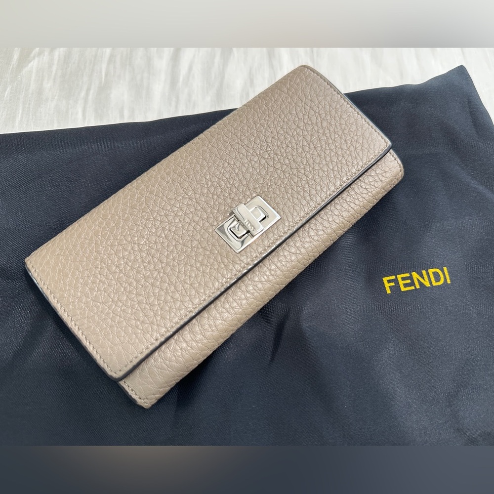 Fendi Peekaboo Continental Wallet